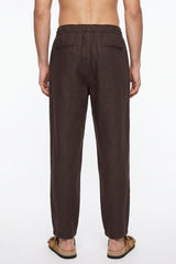Sea Green Relaxed Lenin Trousers