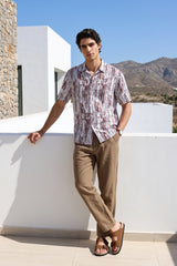 Khaki Relaxed Lenin Trousers