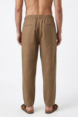 Khaki Relaxed Lenin Trousers