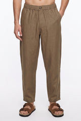 Khaki Relaxed Lenin Trousers
