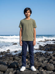 Boy's Solid Short Sleeve T-Shirt