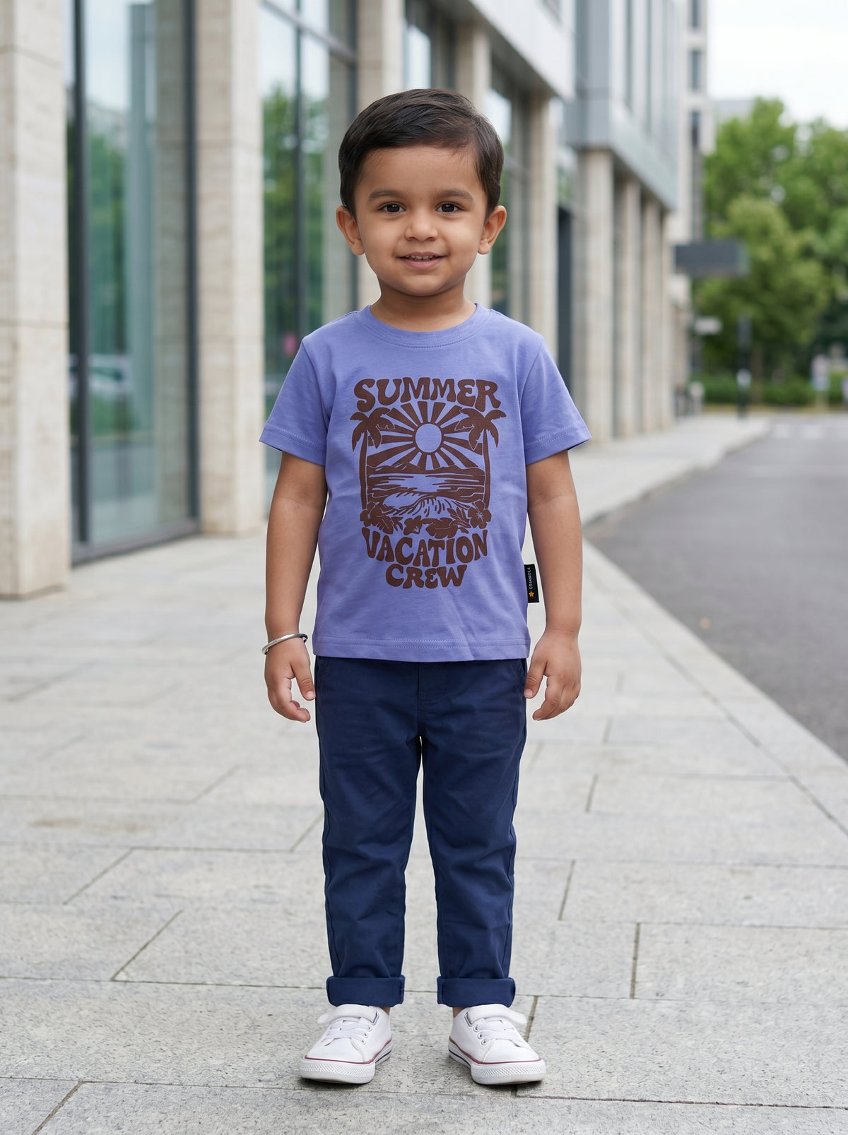 Boys Printed Short Sleeve T-Shirt