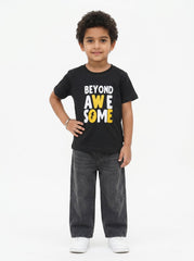 Boys Printed Short Sleeve T-Shirt