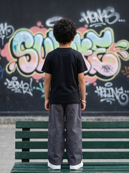 Boys Printed Short Sleeve T-Shirt
