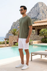 Men's Solid Short Sleeve T-Shirt