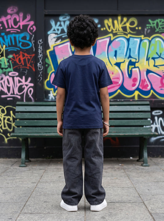 Boys Printed Short Sleeve T-Shirt
