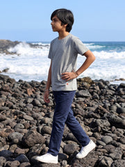 Boy's Solid Short Sleeve T-Shirt