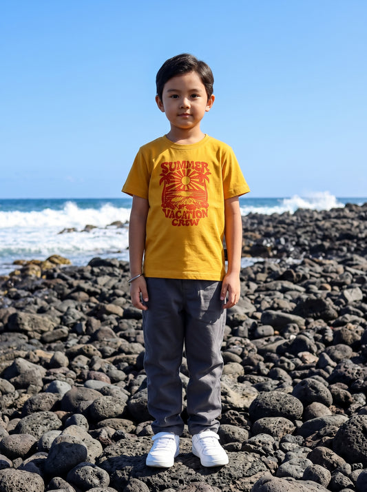 Boys Printed Short Sleeve T-Shirt