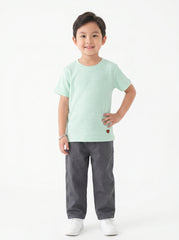 Boy's Solid Short Sleeve T-Shirt
