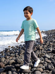 Boy's Solid Short Sleeve T-Shirt