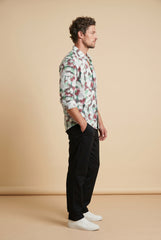 Off-White Discharge Printed Shirt for Men