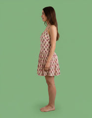 Lime Printed Blouse for Women