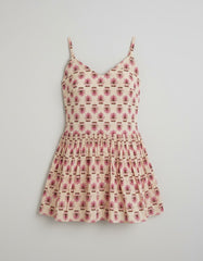 Lime Printed Blouse for Women